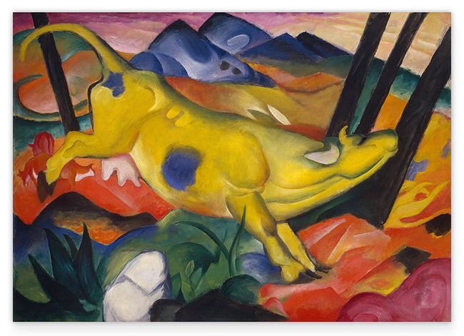 Franz Marc - Gelbe Kuh (1911) Hover Image