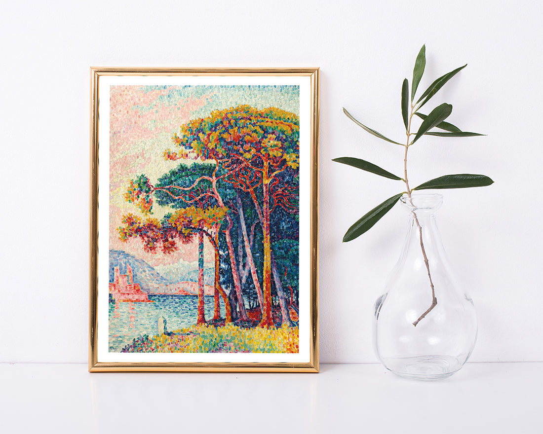 Paul Signac - Antibes (der Kiefernwald)