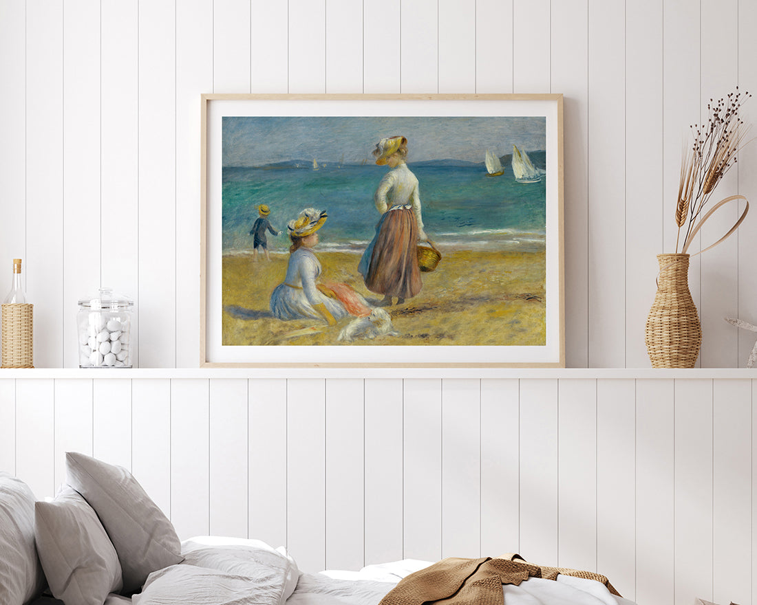 Auguste Renoir - Menschen am Strand