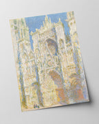 Claude Monet - Kathedrale von Rouen, West-Fassade, Sonnenlicht (1894)