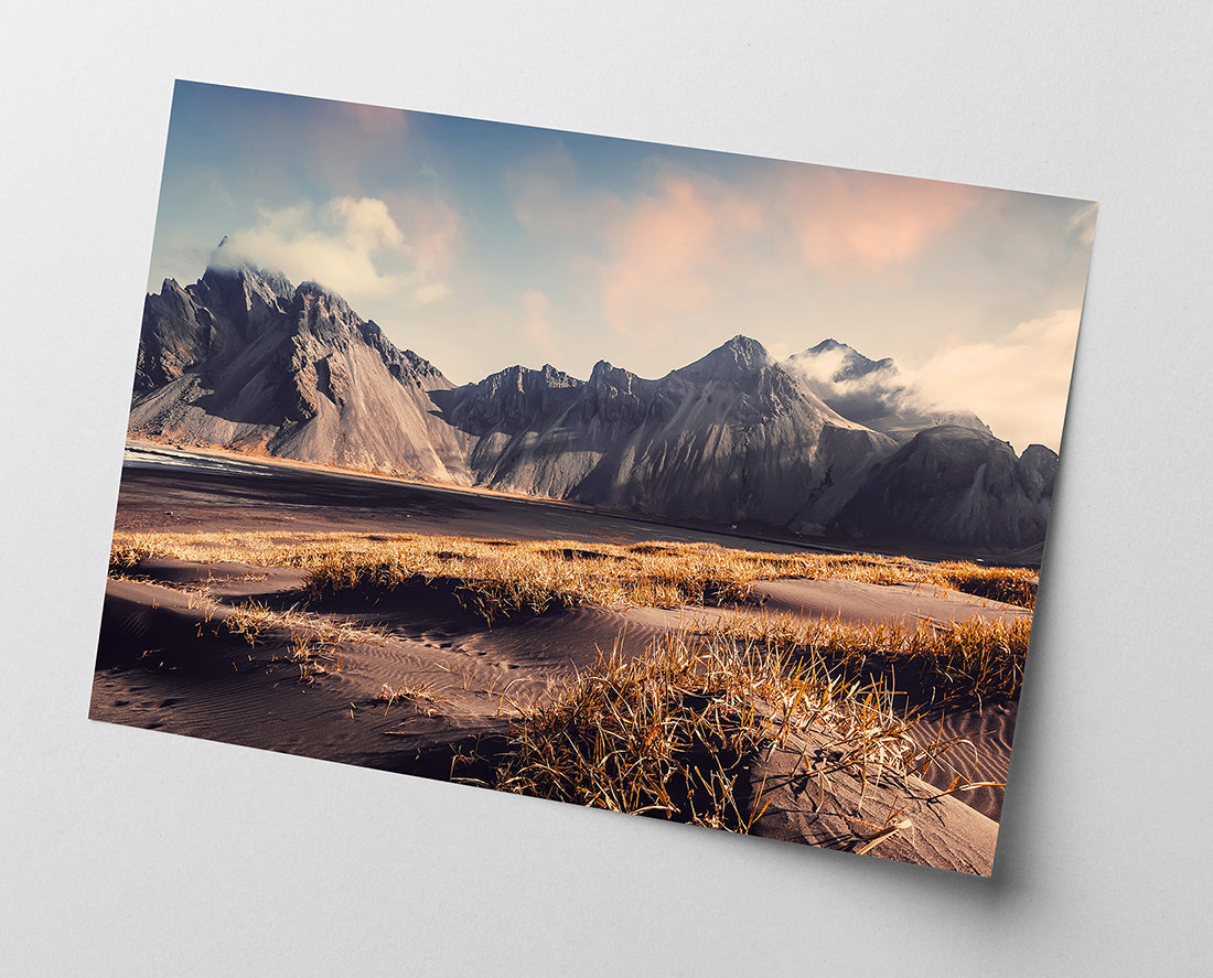 Berge in einer Wüstenlandschaft