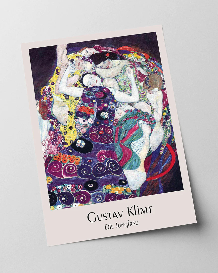 Gustav Klimt - Museum-Poster Die Jungfrau