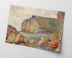 Claude Monet - Klippen von kleinen Platten