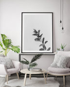 Zweig - Schwarz-Weiß