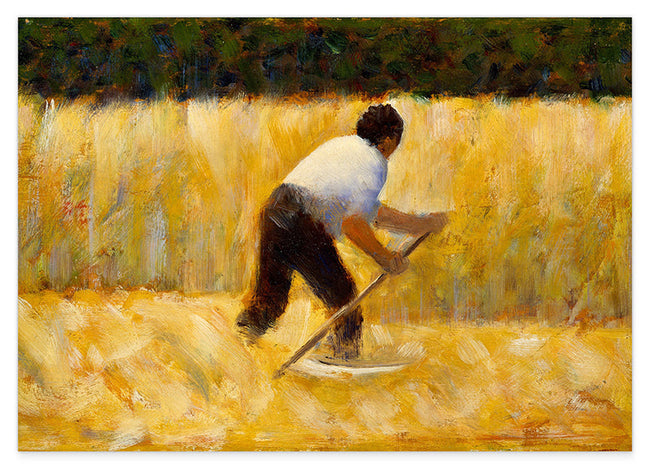 Georges Seurat - Der Mäher Hover Image