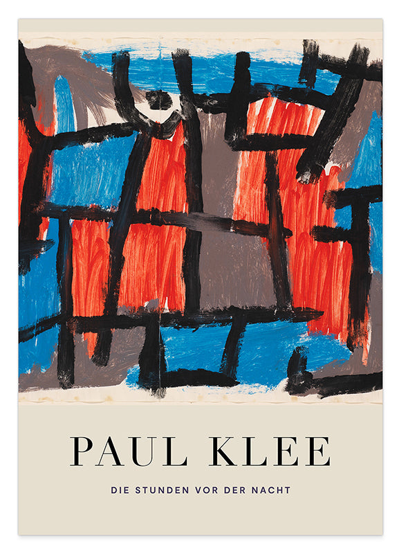 Paul Klee - Museum-Poster Die Stunden vor der Nacht Hover Image