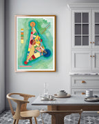 Wassily Kandinsky - Bunt im Dreieck (1927)