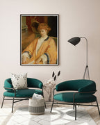 Howard Cushing - Rothaariges Mädchen am Spiegel