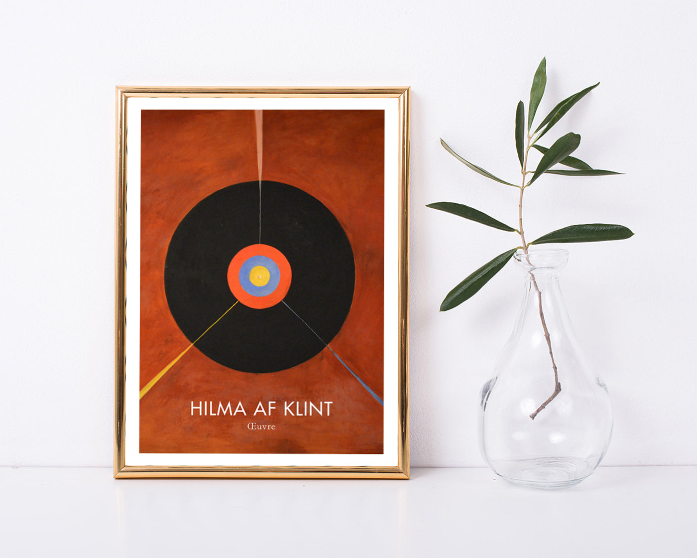 Hilma af Klint - Museum-Poster Der Schwan, Nr. 18