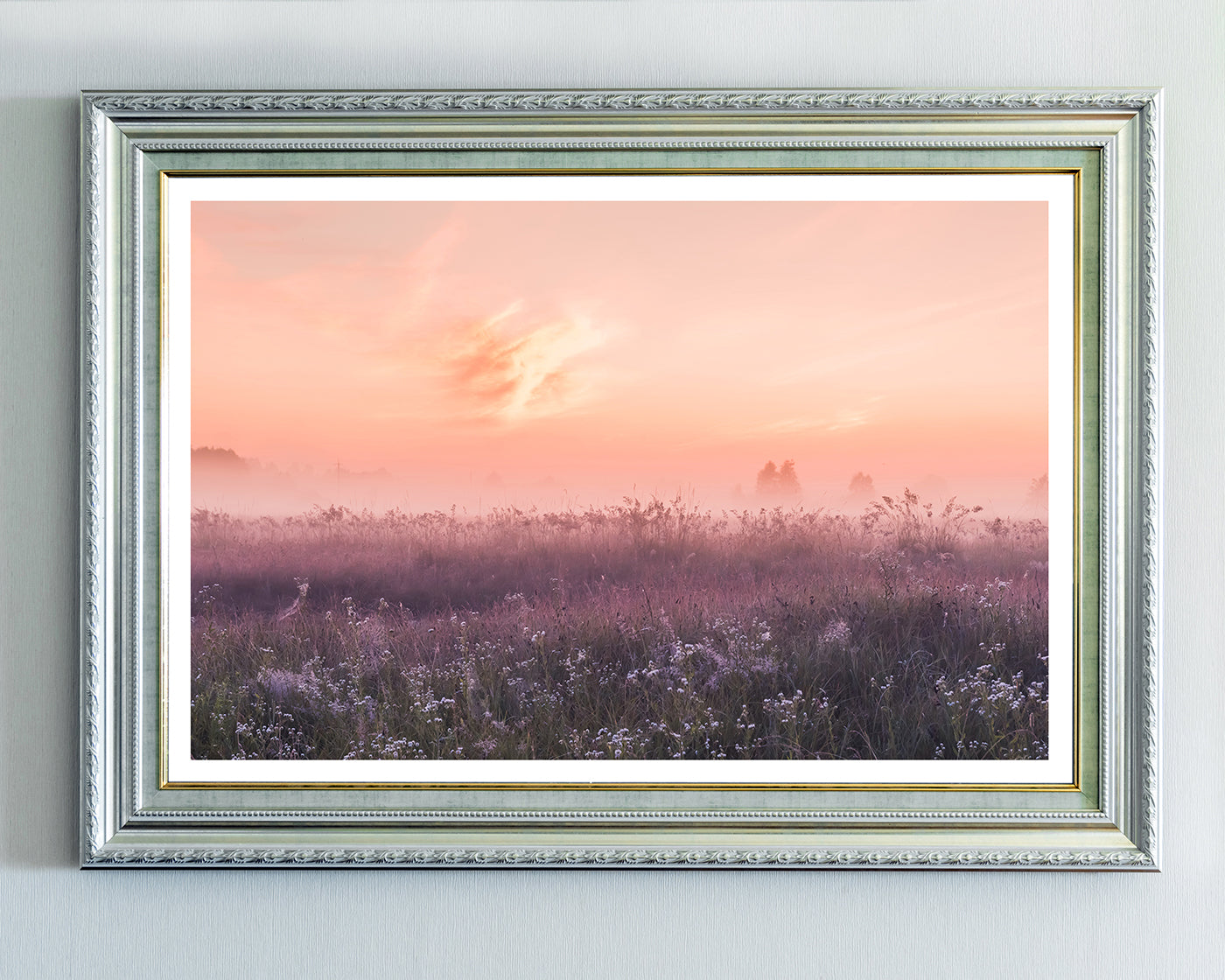 Romantische Blumenwiese