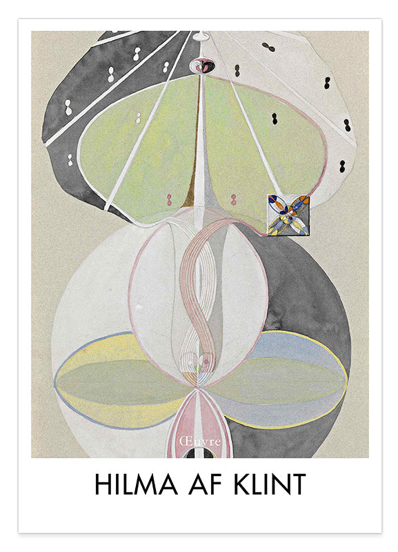 Hilma af Klint - Museum-Poster II Tree of Knowledge, Nr. 5