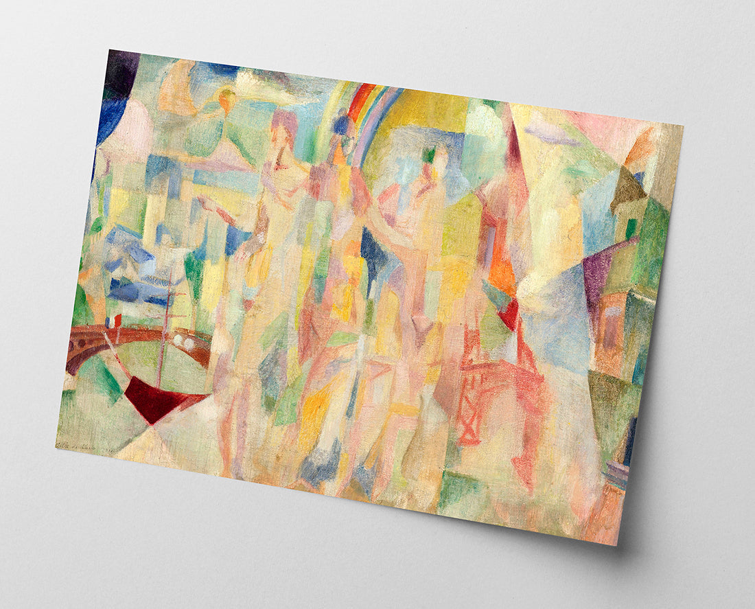 Robert Delaunay - LA VILLE DE PARIS, ESQUISSE