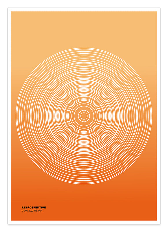 Retrospektive - No. 004 - Kreise in Weiß Hover Image