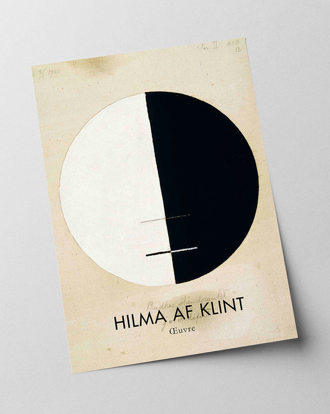 Hilma af Klint - Museum-Poster Buddha's Standpunkt im irdischen Leben, Nr. 3a Main Image