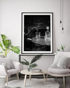 Elegante Drinks - Schwarz-Weiß