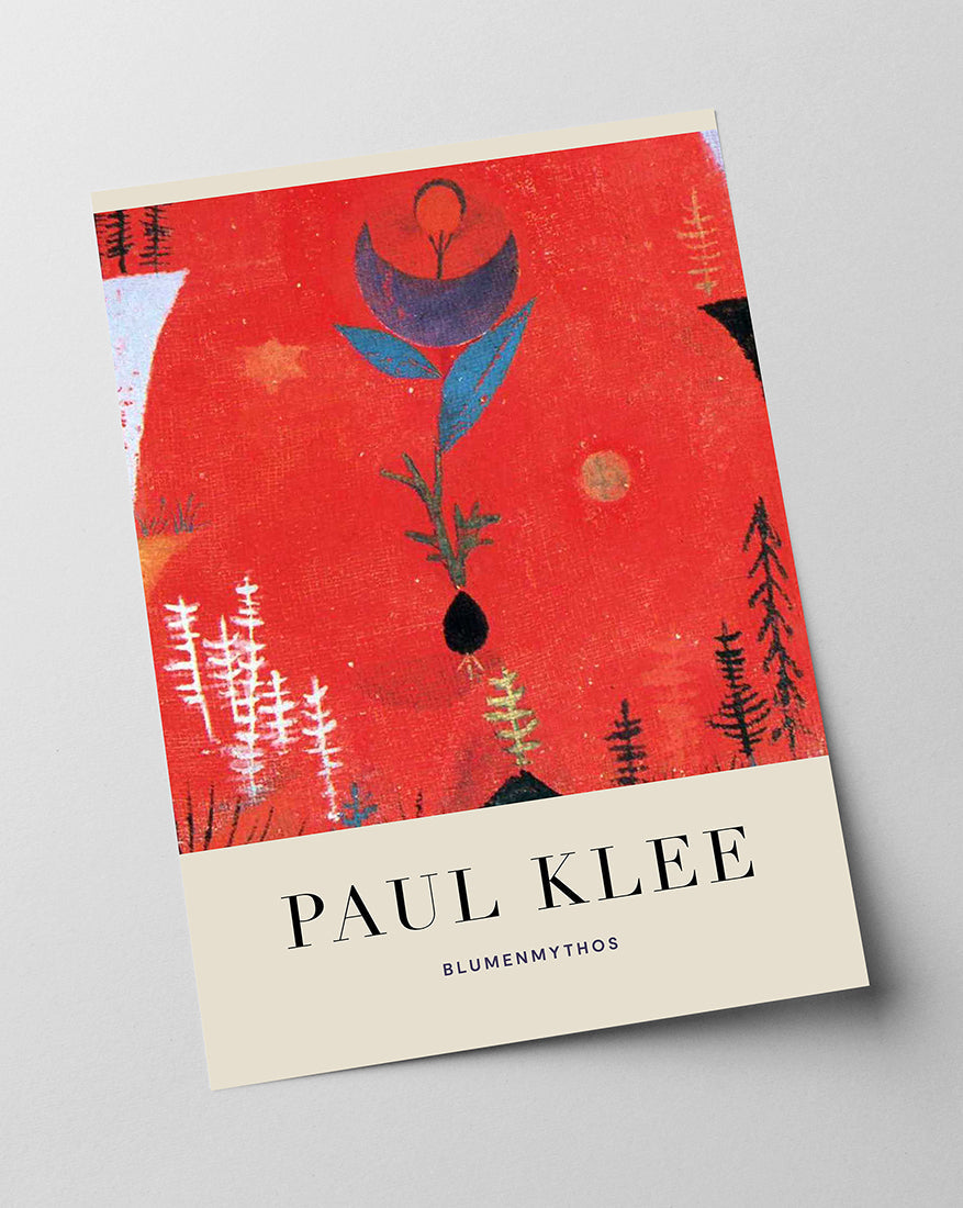 Paul Klee - Museum-Poster Blumenmythos