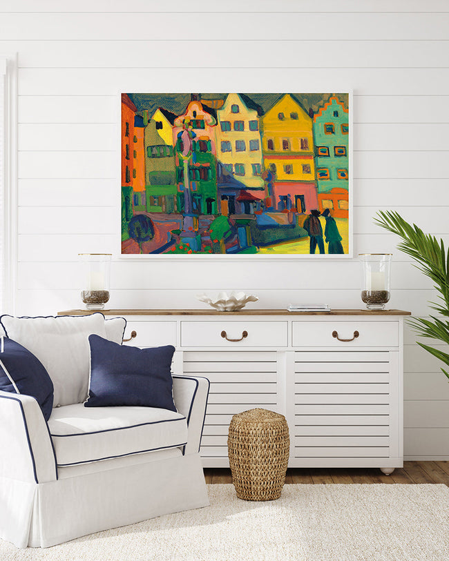 Wassily Kandinsky - Weilheim-Marienplatz Main Image