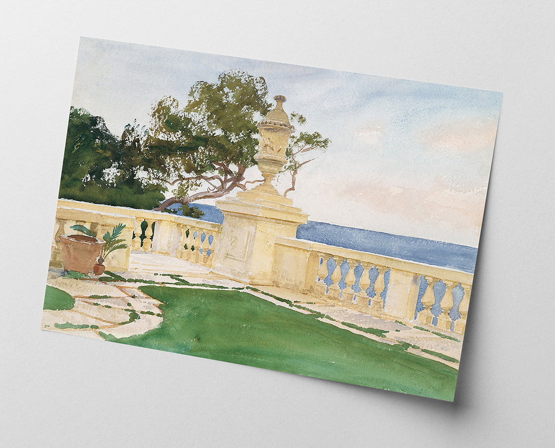 John Singer Sargent - Terrasse, Vizcaya