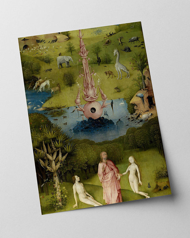 Hieronymus Bosch - Der Garten der Lüste (1490/1510) - Linke Tafel Main Image