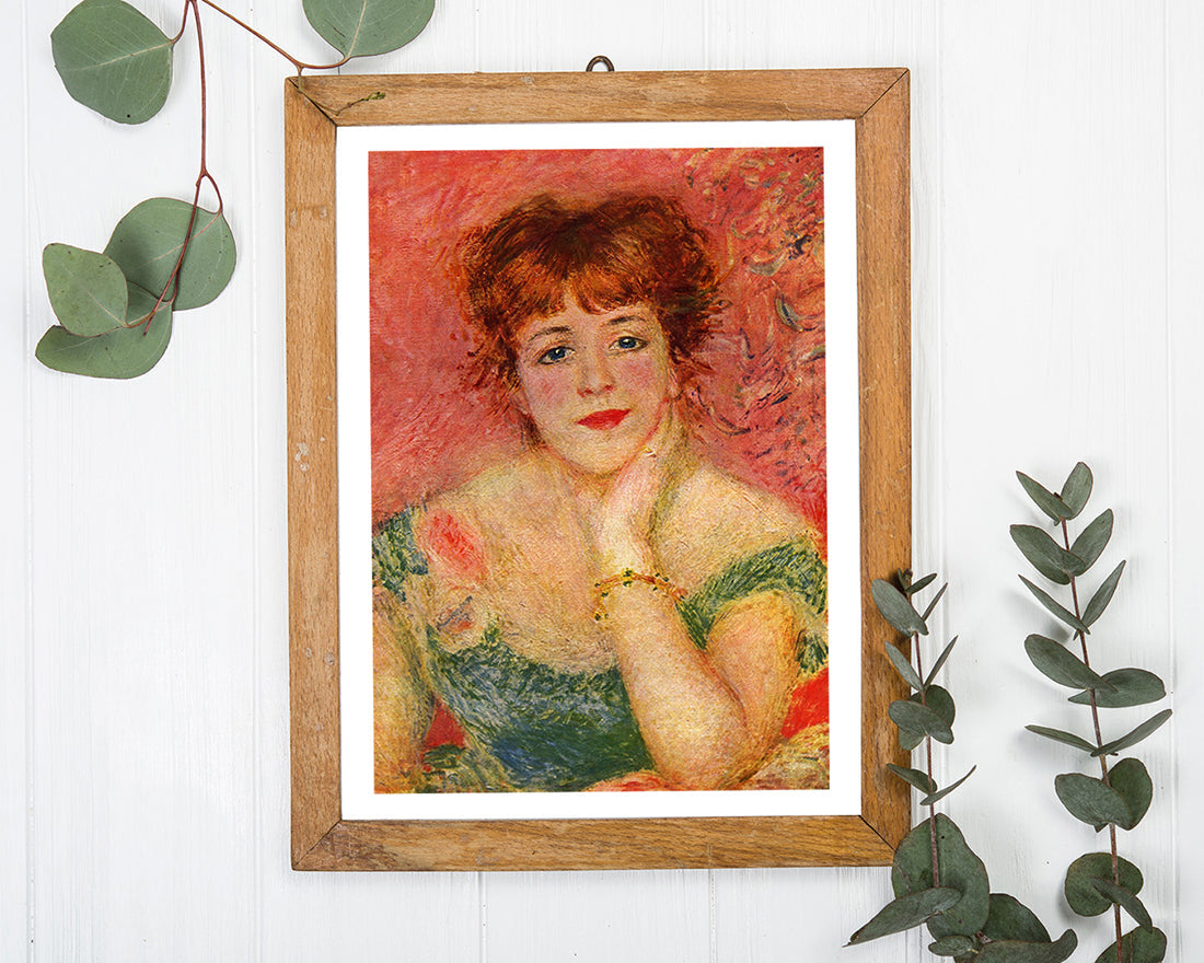 Pierre-Auguste Renoir - Portrait der Schauspielerin Jeanne Samary