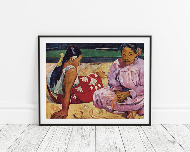 Paul Gauguin - Tahitische Frauen (oder Frauen von Tahiti) am Strand Main Image