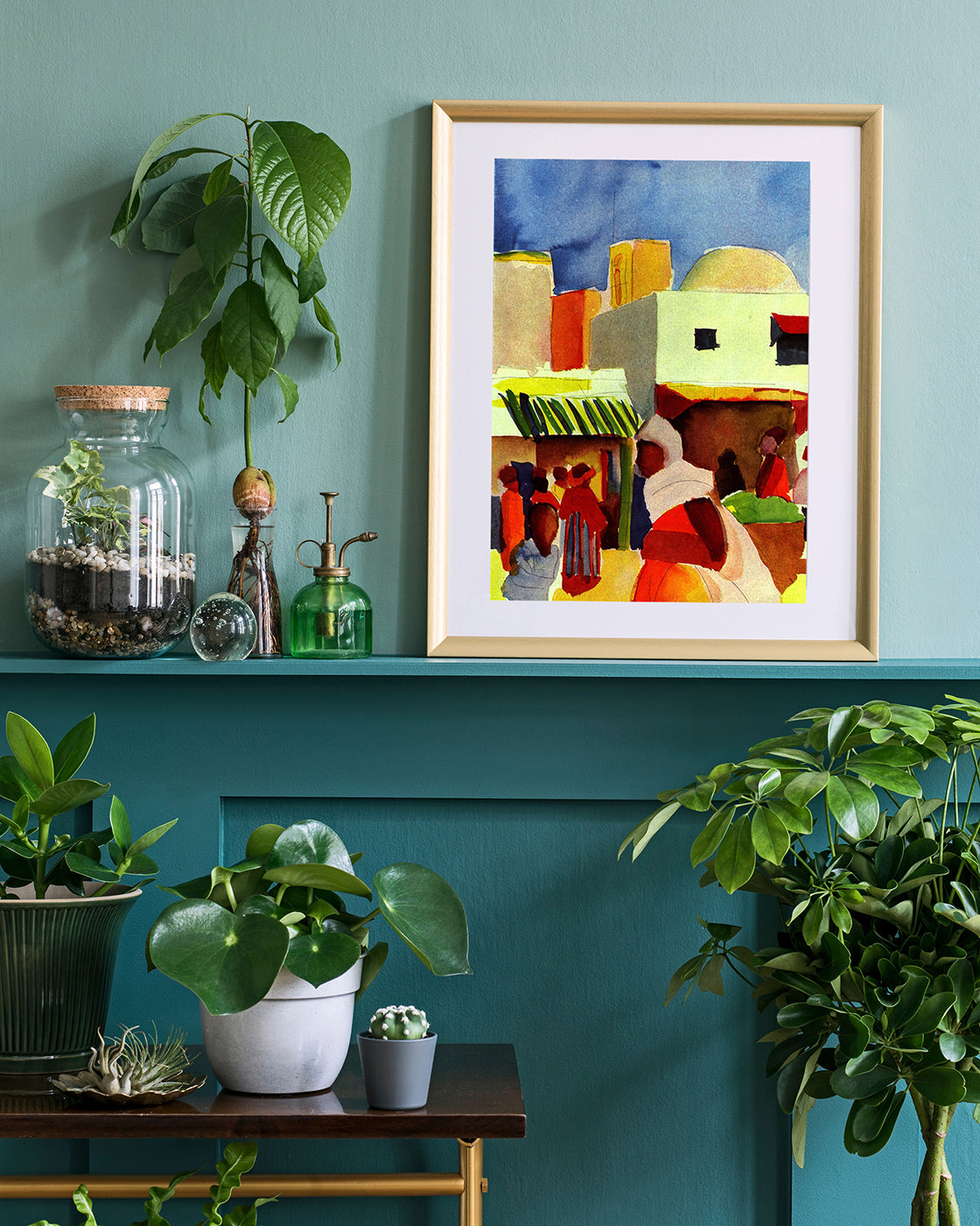 August Macke - Markt in Tunis