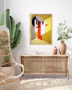 László Moholy Nagy - Abstrakte bunte Formen