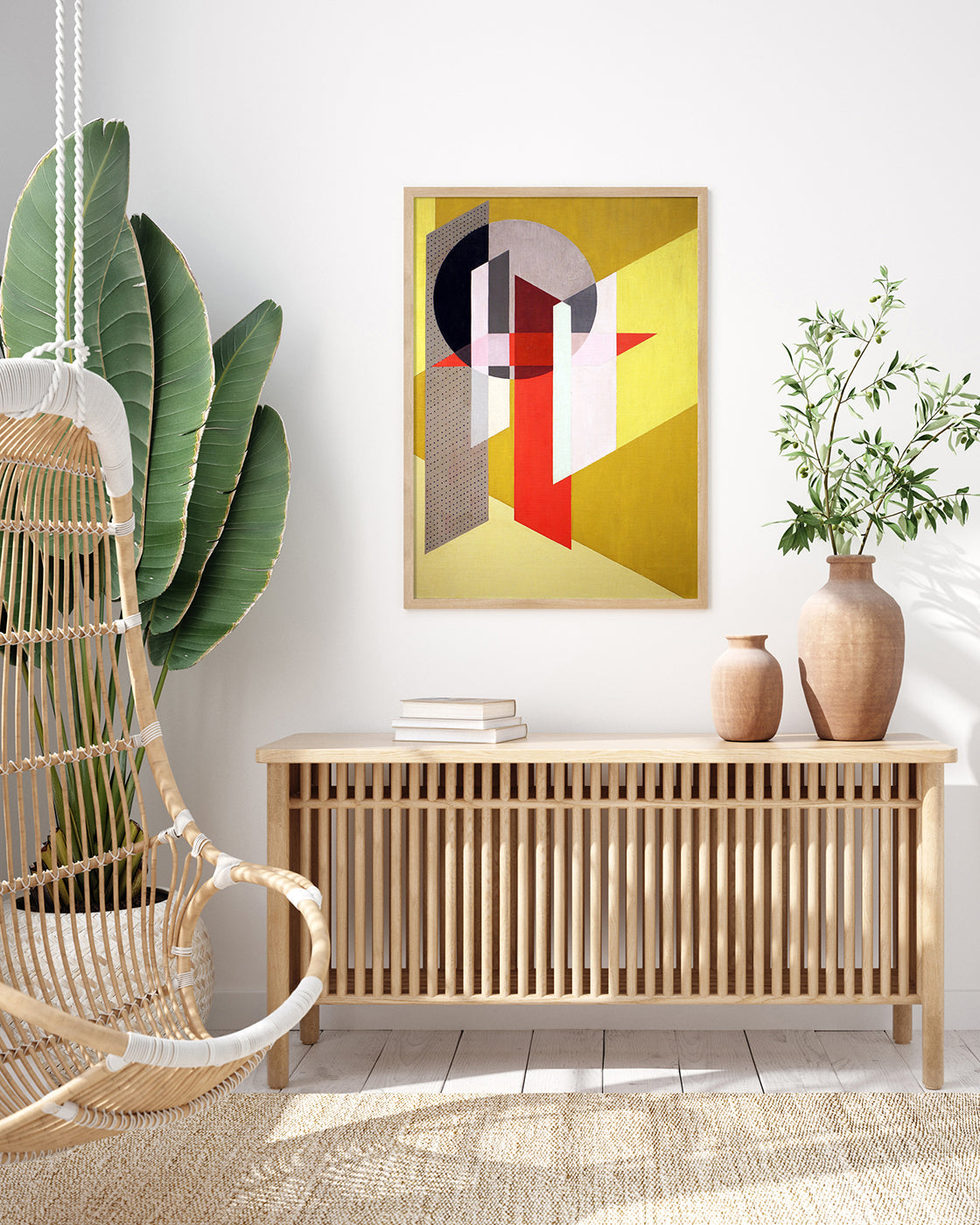 László Moholy Nagy - Abstrakte bunte Formen