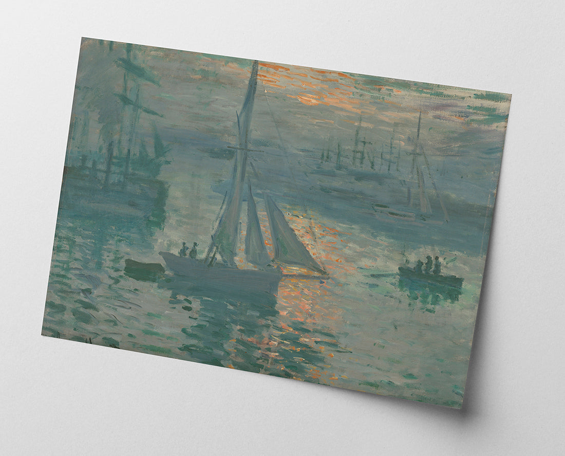 Claude Monet - Impression, Sonnenaufgang (1873)