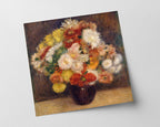 Auguste Renoir - Blumenstrauß aus Chrysanthemen
