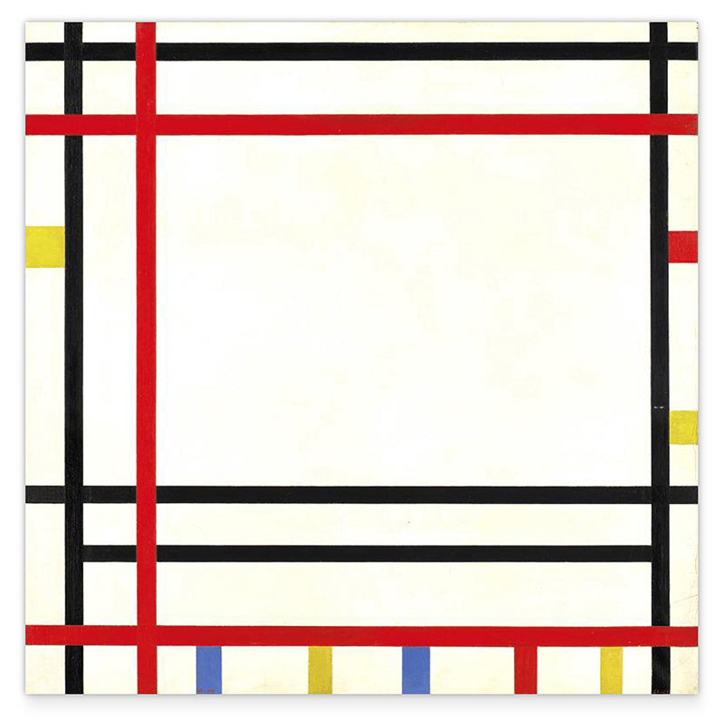 Piet Mondrian - Komposition - Bunte Geometrie