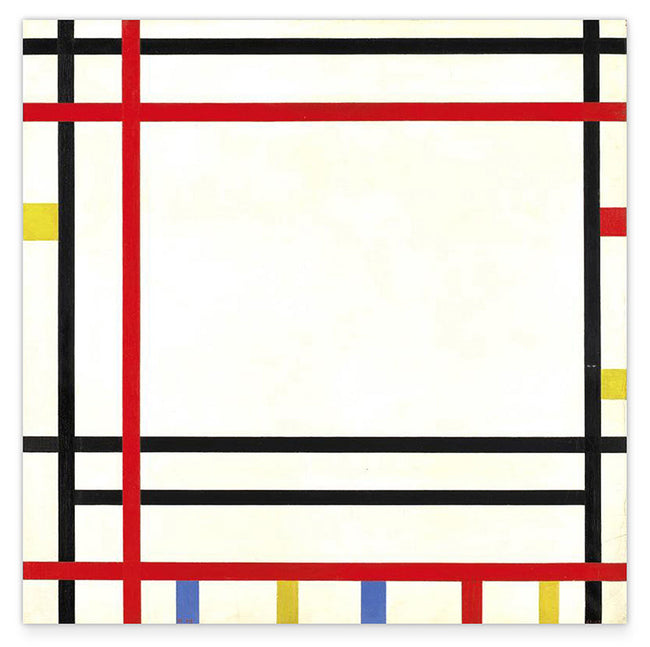 Piet Mondrian - Komposition - Bunte Geometrie Hover Image