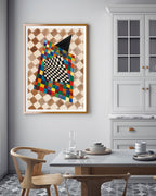 Wassily Kandinsky - Kariertes (1925)