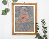 Paul Klee - Junge im schicken Gewand (1931)