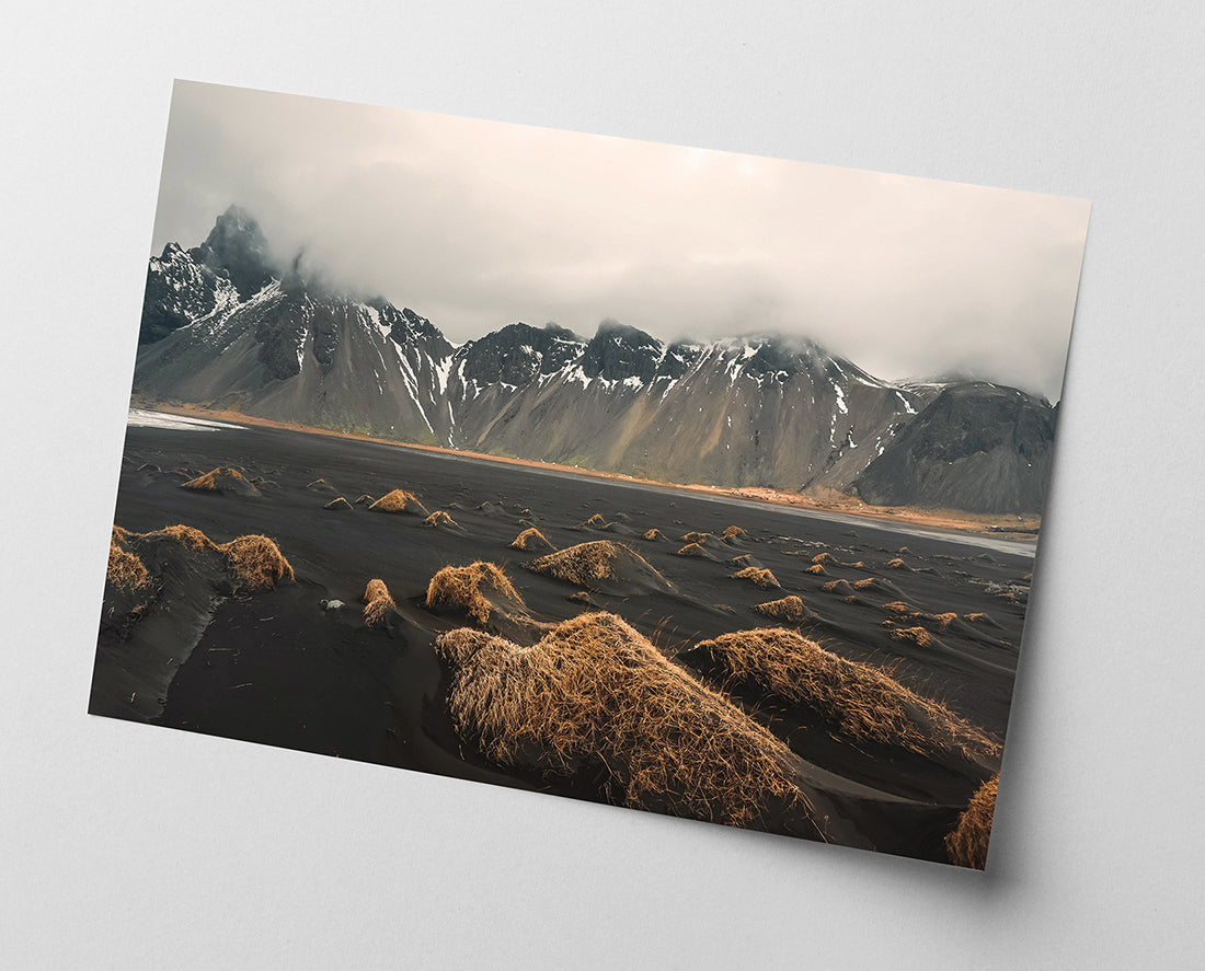 Berge in einer Nebellandschaft