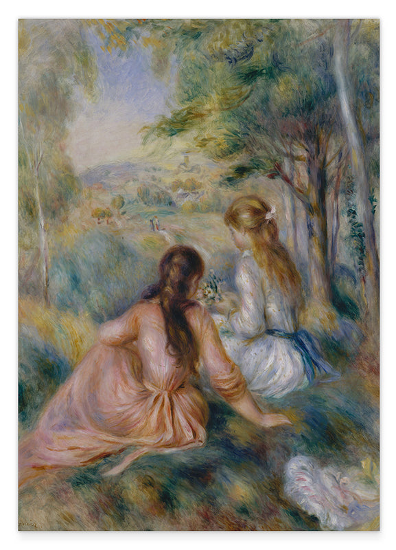 Auguste Renoir - Auf der Wiese Hover Image