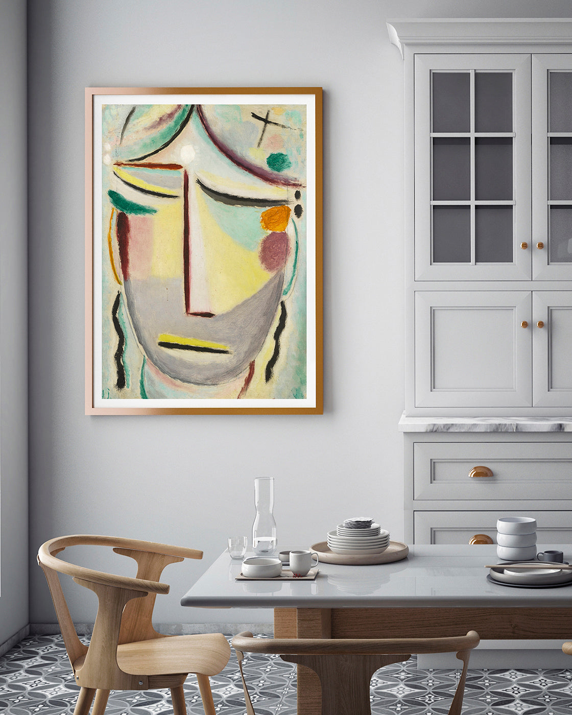 Alexej von Jawlensky - Heilandsgesicht Mondlicht