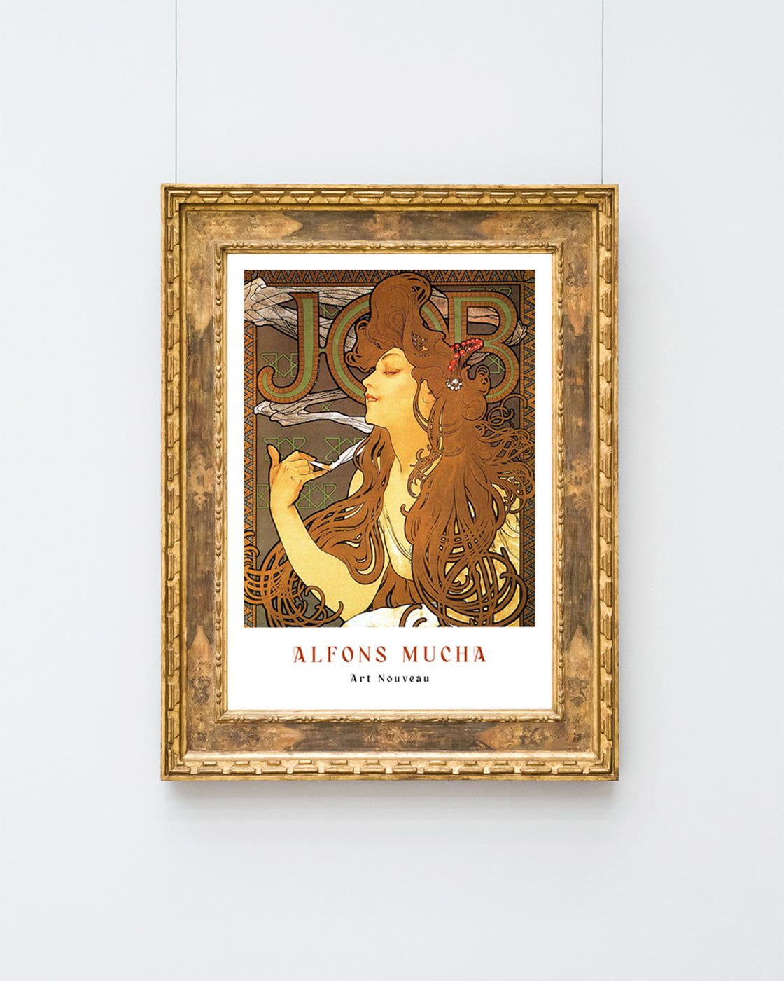 Alfons Mucha - Museum-Poster Rauchende Frau I - JOB