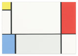 Piet Mondrian - Komposition - Bunte Geometrie