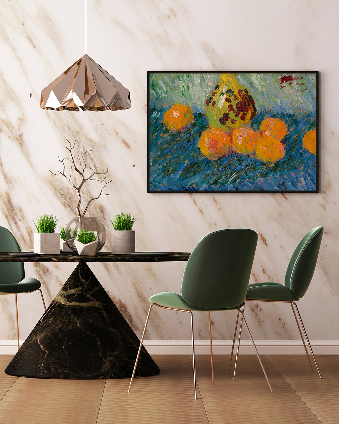 Alexej von Jawlensky - Stillleben mit Orangen