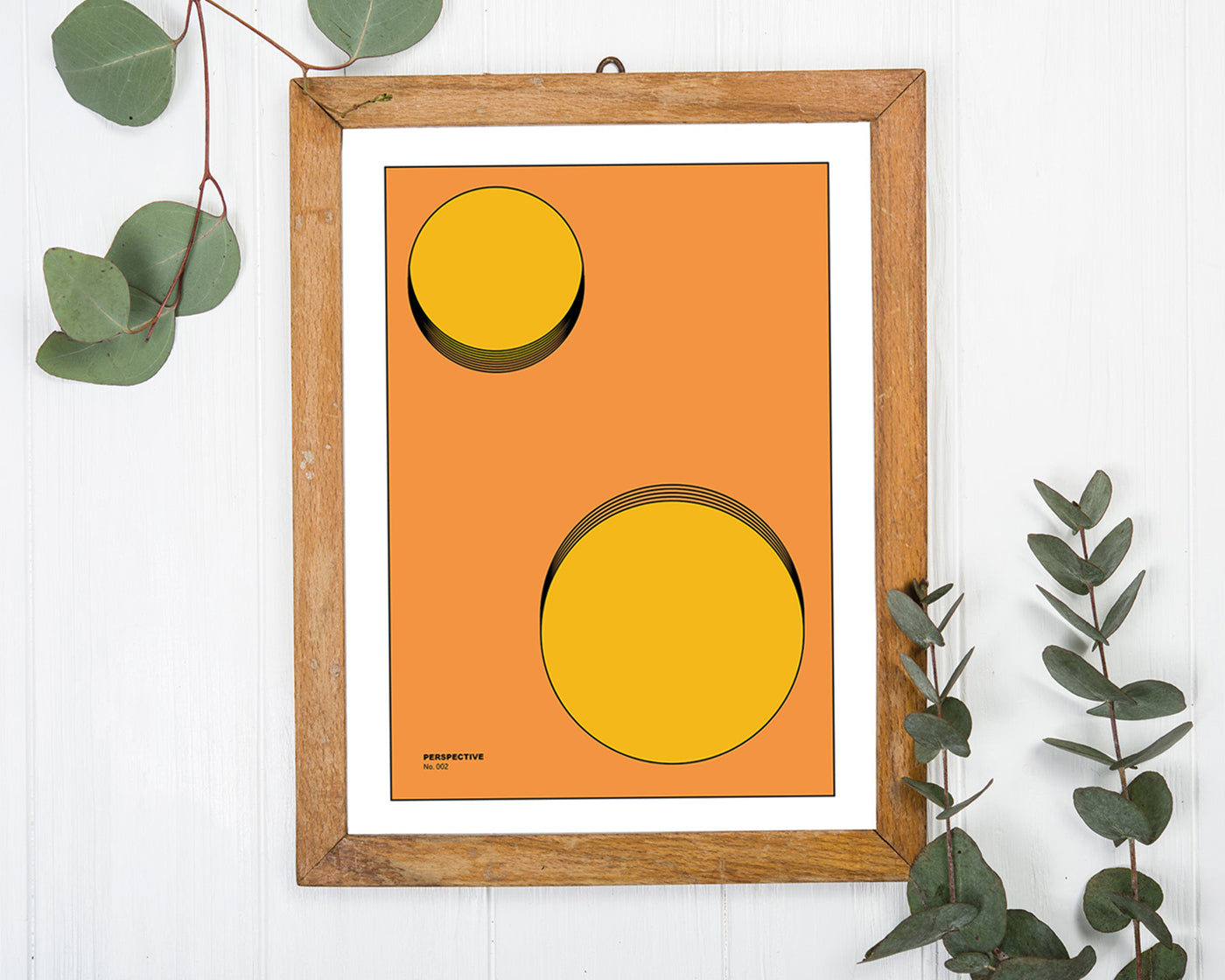 Perspective - No. 002 - Kreise in Orange