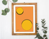 Perspective - No. 002 - Kreise in Orange