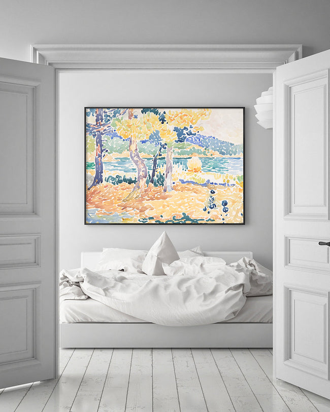 Henri-Edmond-Kreuz - Kiefern an der Küste Main Image