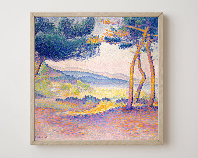 Henri-Edmond-Kreuz - Kiefern entlang der Küste Main Image