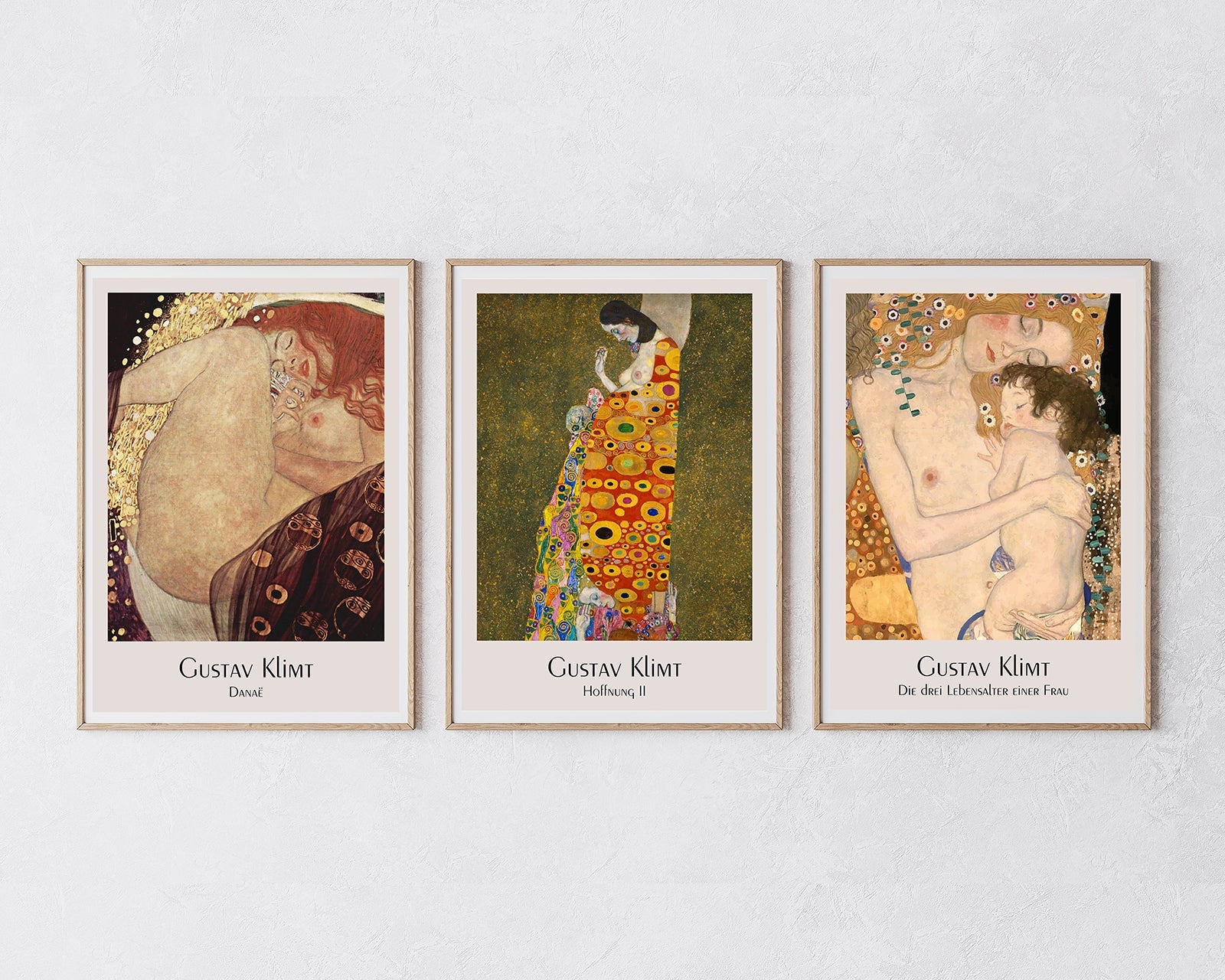 Set aus 3 Postern: "Frauen"