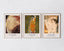 Set aus 3 Postern: "Frauen"