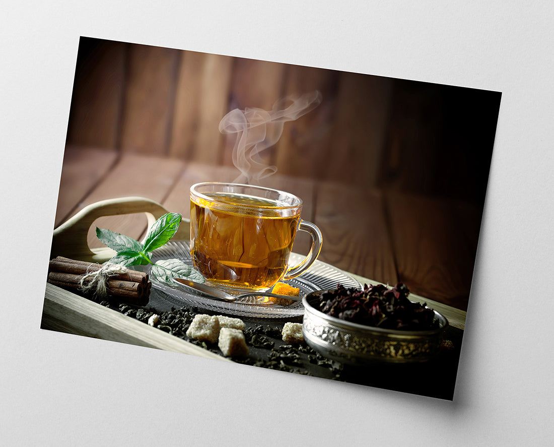 Frische Teezubereitung