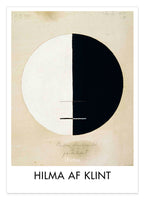 Hilma af Klint - Museum-Poster II Buddha's Standpunkt im irdischen Leben, Nr. 3a