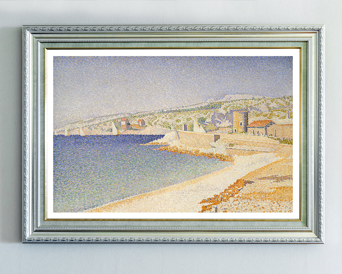 Paul Signac - Der Steg bei Cassis, Opus 198