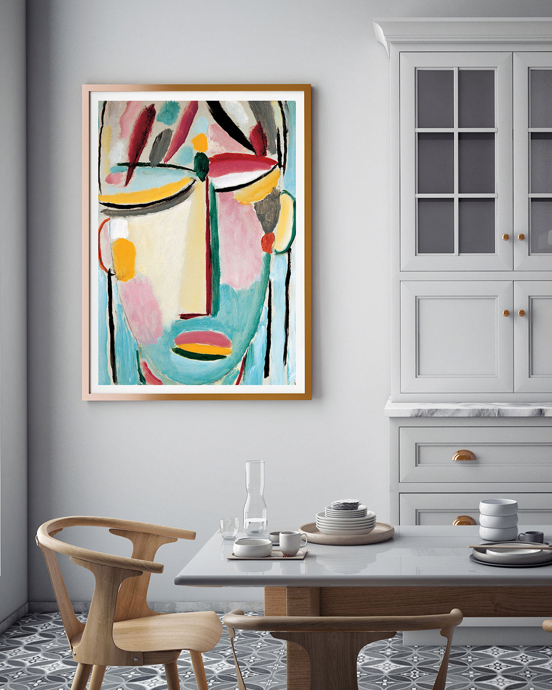 Alexej von Jawlensky - Heilandsgesicht: Der Tod II